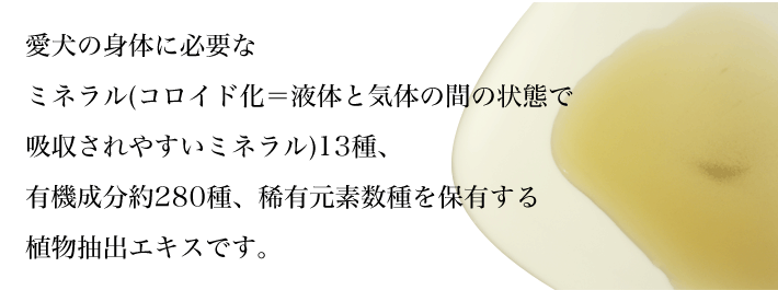 愛犬活力源は身体に必要な成分が含まれているよ