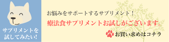 サプリメントお試し