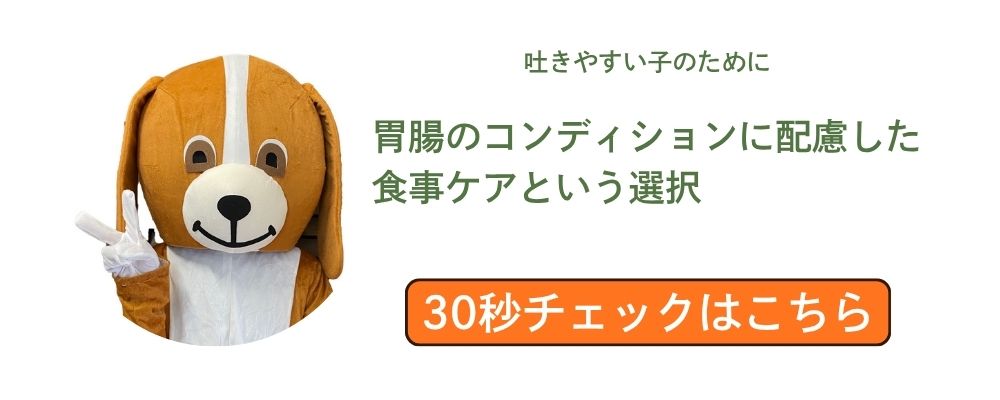 犬がよく吐くのはなぜ？